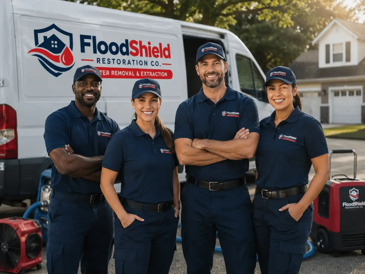 Flood Damage Restoration company in Lomax, IL